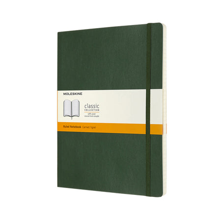 Moleskine -  Notitieboek  xl 190x250 ln sc myrt gn