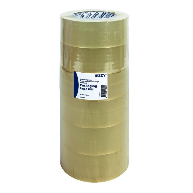 IEZZY - Embalaje PP 50mmx150m () transparente 6 rollos