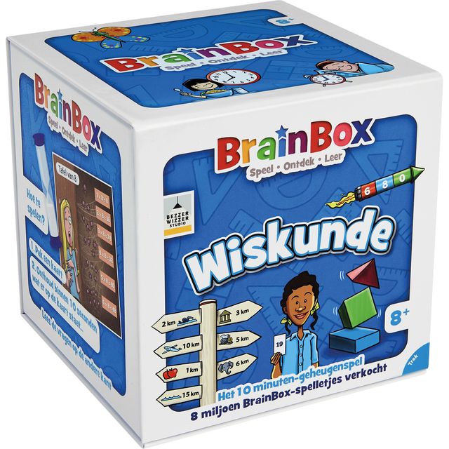 Asmodee -  Kaartspel Brainbox wiskunde