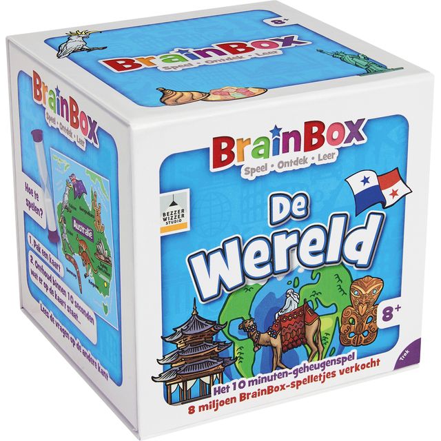 Asmodee -  Spel BrainBox De Wereld