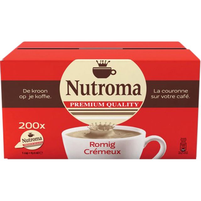 Nutroma -  Koffiemelkcups  200x7.5gr
