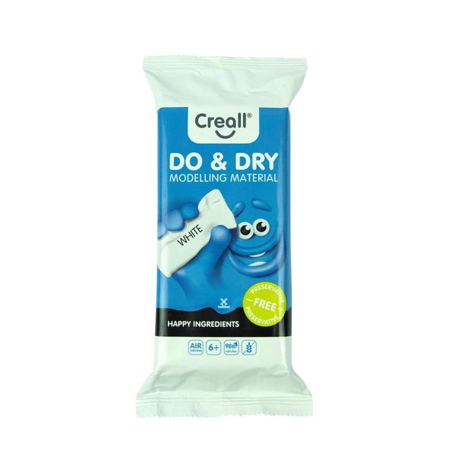 Creall - Clay do dry airdrying white 500gr | 12 pieces