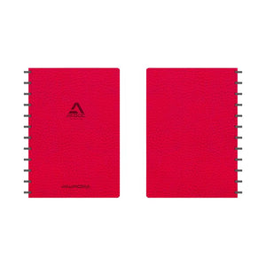 Aurora - Ecriture Business A4 diamant 5x5mm 144 pages 90gr rouge | 10 pièces