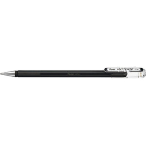 Pentel -  Gelschrijver  k110 mattehop m zwart