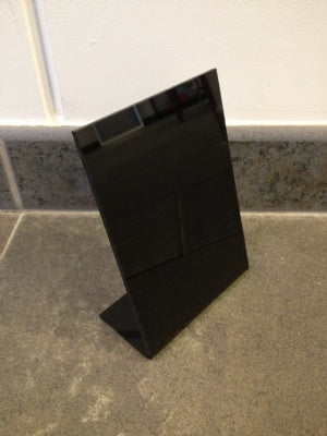 Klika -  L-standaard ZWART Din A5 150x210mm bxh