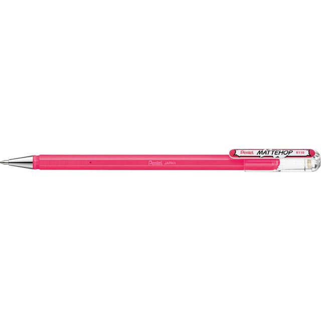 Pentel - Gel Writer K110 Mattehop medium pink