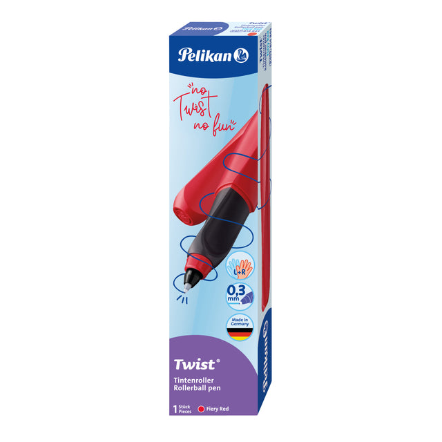 Pelikan - Rollerpen twist r457 fiery red