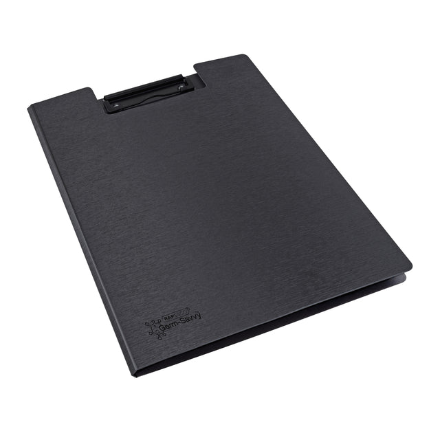 Rapesco - Cartella portablocco Germ-Savvy antibatterico A4 nero