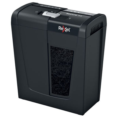 Rexel -  Secure S5 papiervernietiger Reepversnippering 68 dB Zwart