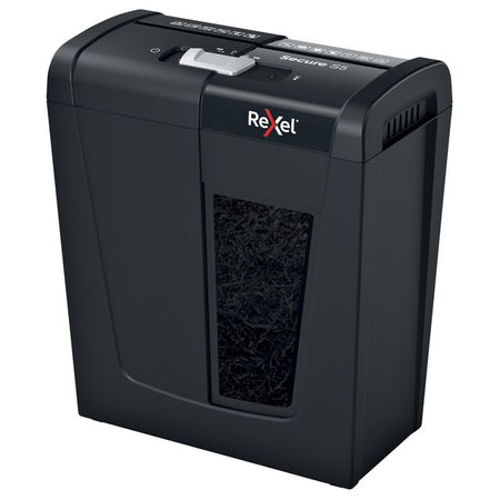 Rexel -  Secure S5 papiervernietiger Reepversnippering 68 dB Zwart