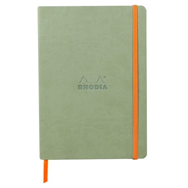 Rhodia - Quaderno linea A5 80 fogli 90gr celadon
