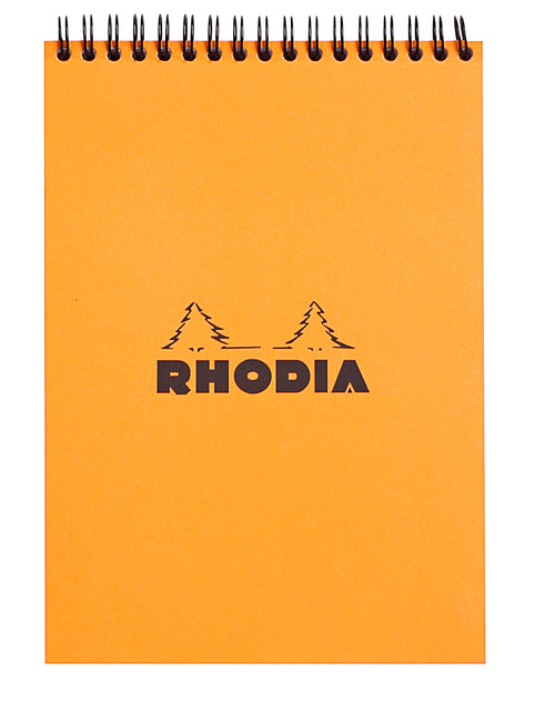 Rhodia - Spiral Block A5 Ligne 160pag 80gr ou | 5 pièces