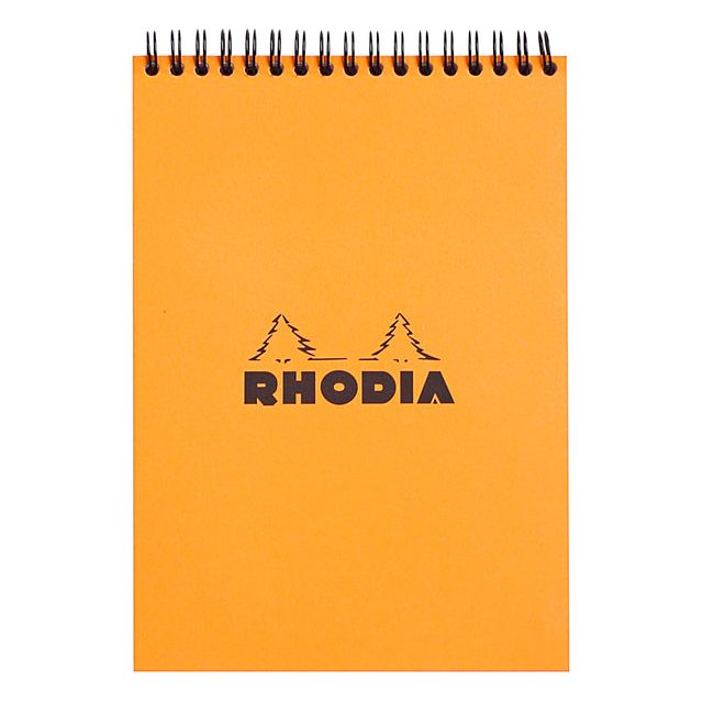 Rhodia - Spiraalblok a5 lijn 160pag 80gr or