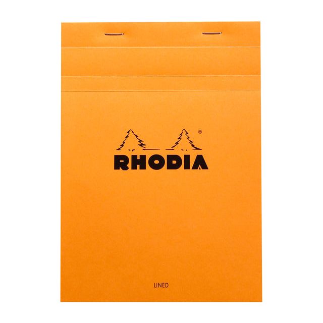 Rhodia - Schrijfblok a5 lijn 80vel 80gr kantln or