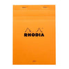Rhodia - Blocco note A5 linea 80 fogli 80gr lato or