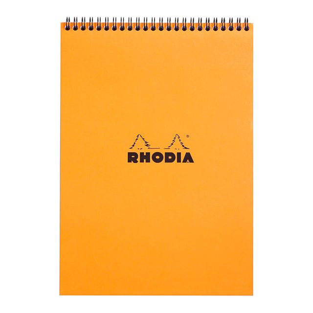 Rhodia - Spiral Block A4 Ligne 160pag 80gr ou | 1 pièce