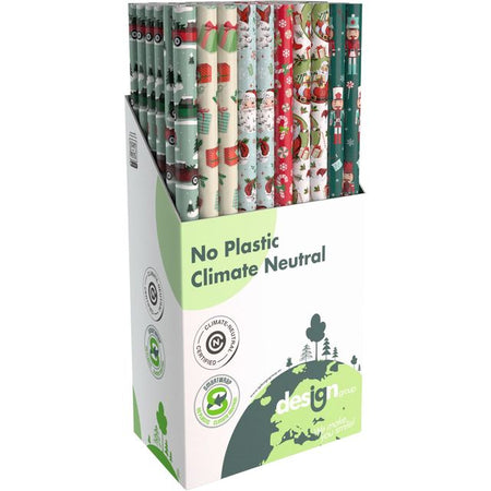 IG design -  Inpakpapier kerst 200x70cm assorti