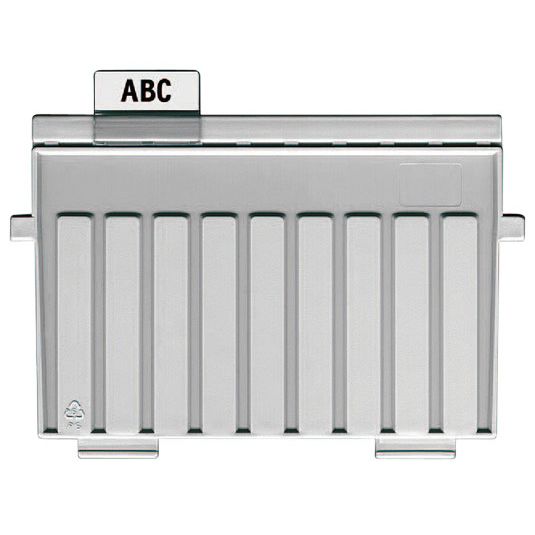 Han - Intercalaire intercalaire A5 transversal gris clair | 5 pièces