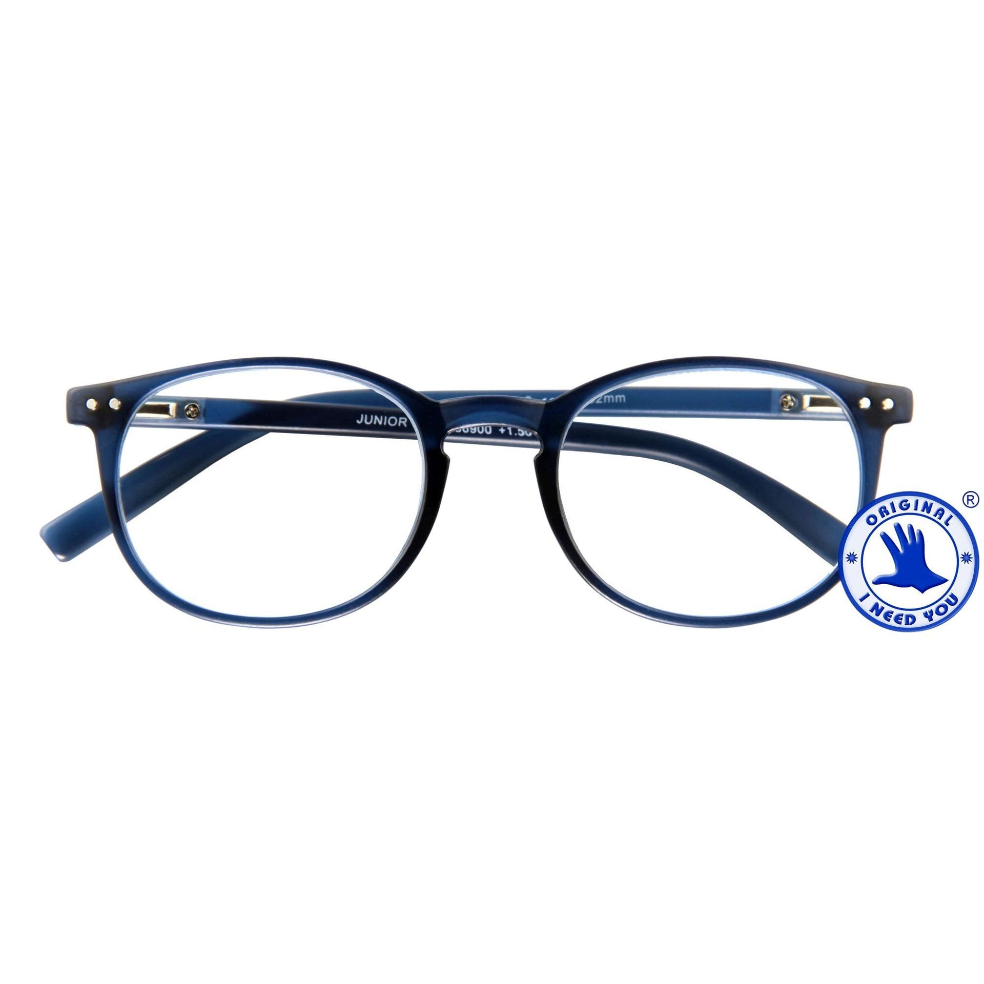 I Need You -  Leesbril  +3.00dpt junior blauw