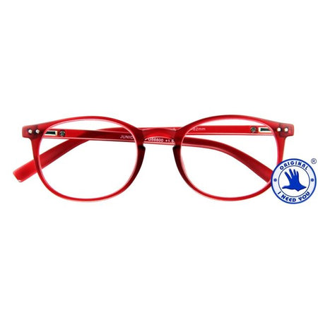 I Need You - Reading glasses +2.50 dpt Junior red