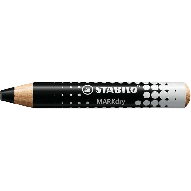 Stabilo - Whiteboard Bleistift Markdry 648/46 Schwarz