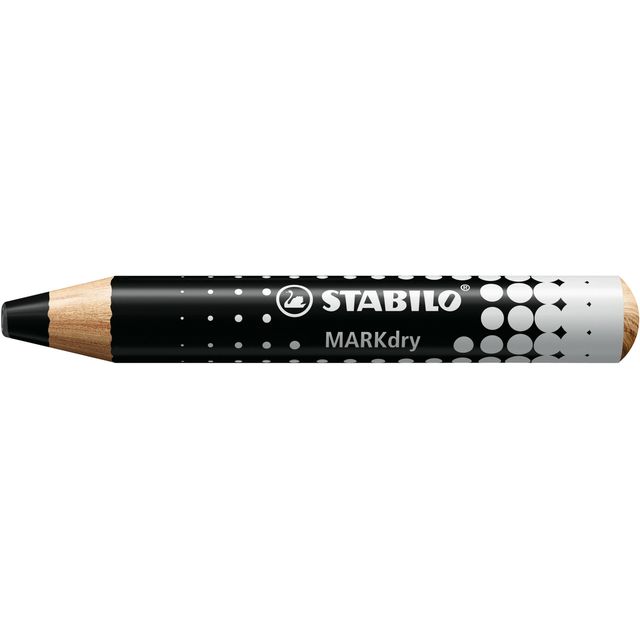 Stabilo - Whiteboard pencil MARKdry 648/46 black | 5 pieces