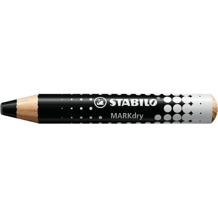 Stabilo - Matita per lavagna bianca MARKdry 648/46 nera | 5 pezzi