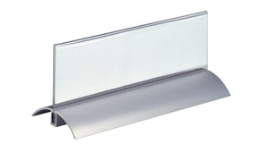 Durable - Plaque signalétique de table Presenter De Luxe 61x210mm 2 pièces
