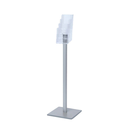 Quantore - Portadepliant con supporto 4x 110x140x30mm