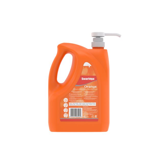 SC Johnson Professio - Hand Cleaner SCJ Swarfega Orange 4 liters with pump