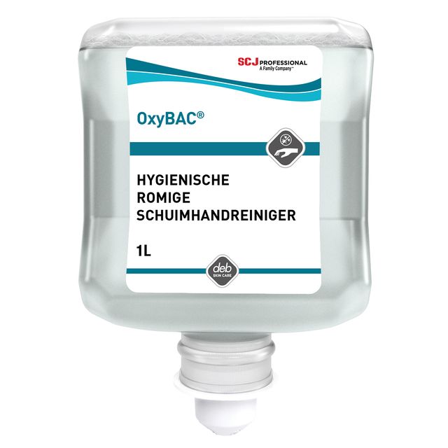 SC Johnson Professio -  Handreiniger SCJ Oxy Bac Foam Wash antibacteriëel parfumvrij 1000ml