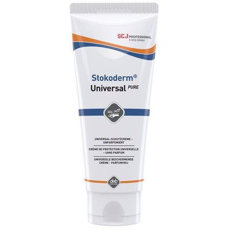 SC Johnson Professio - Crème mains SCJ Stokoderm Universal Pure sans parfum 100ml