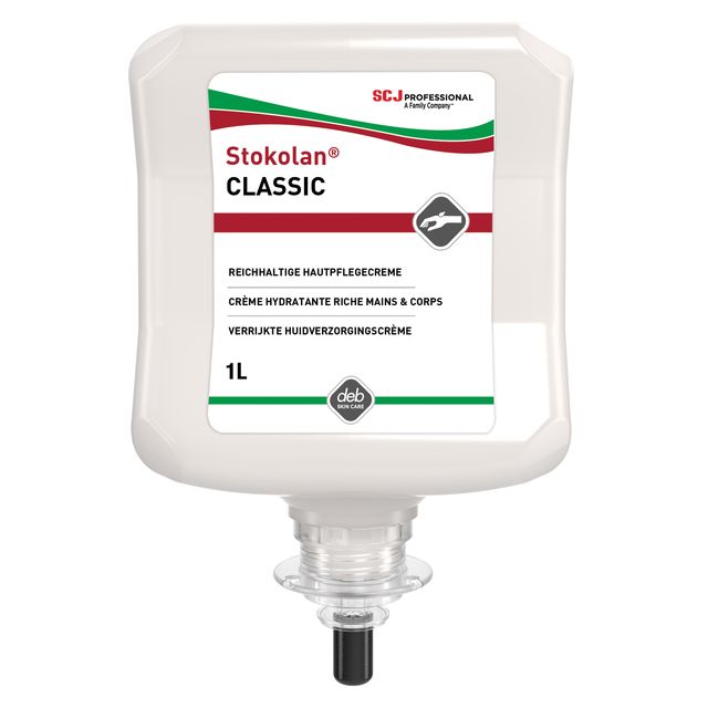 SC Johnson Professio - Crema de manos SCJ Stokolan Classic 1litro | 6 piezas