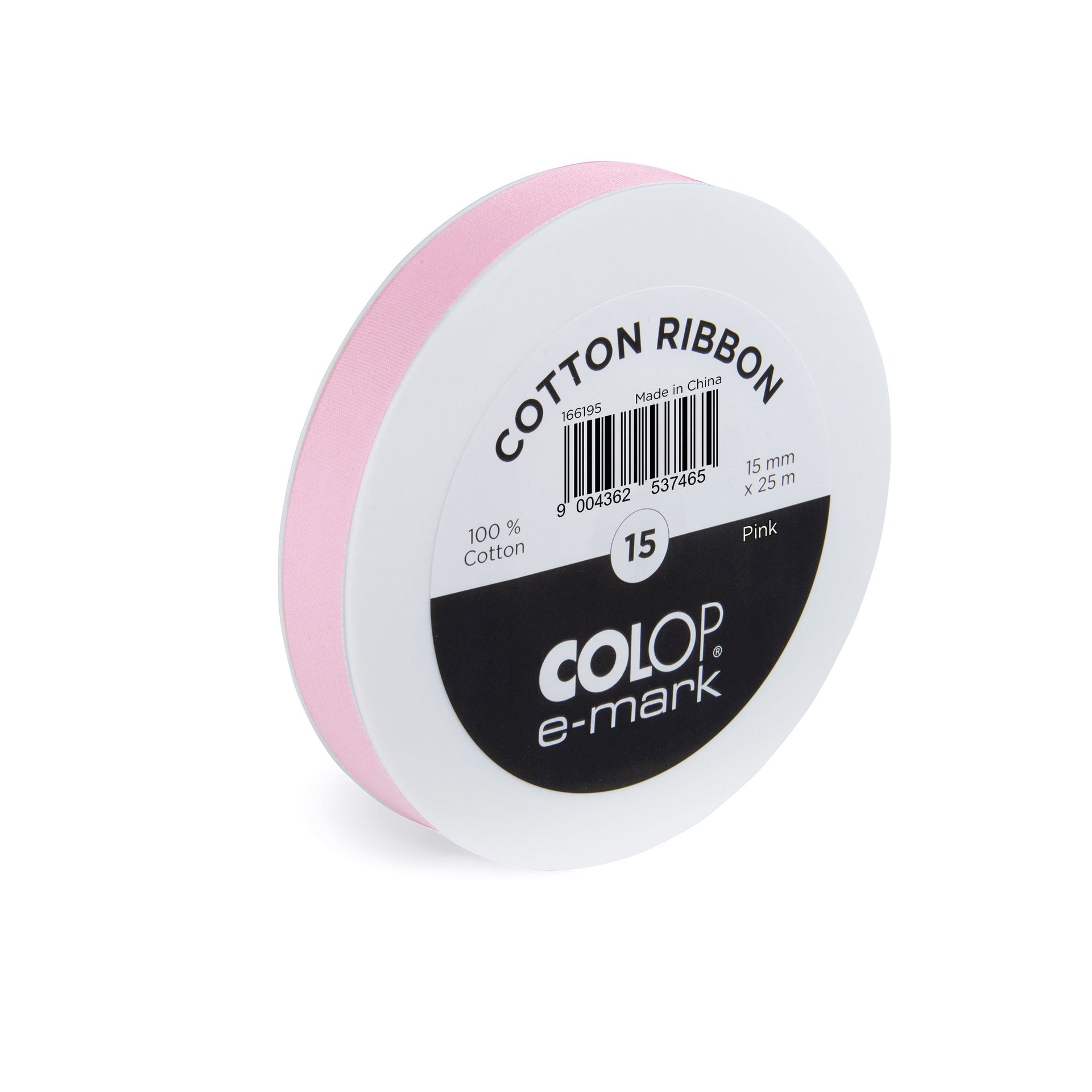 Colop -  Lint  emark 15mmx25m roze