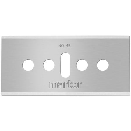 Martor - Couteau de rechange rectangulaire no. 45 10 pièces