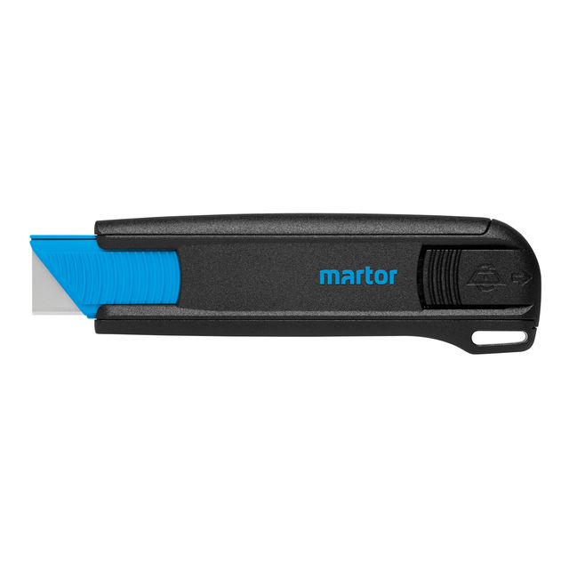 Martor - Navaja de seguridad Secunorm 175 rectangular 10mm negra