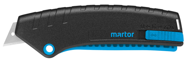 Martor - Couteau de sécurité Secunorm Mizar trapèze 15mm noir | 10 pièces