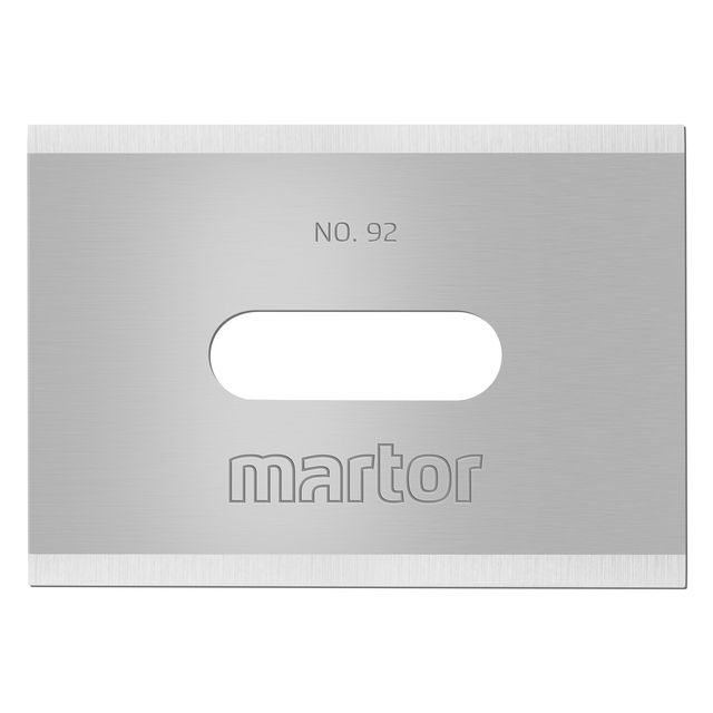 Martor - Cuchillo de repuesto rectangular núm. 92 10 piezas