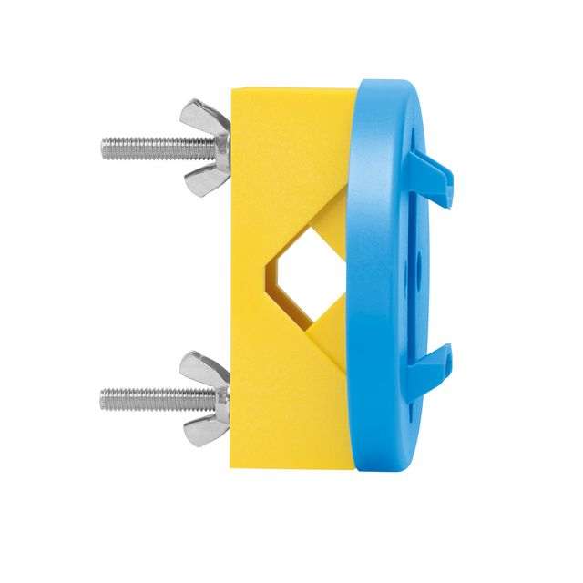 Martor - Soporte de pared para caja de recogida de cuchillas usadas amarillo