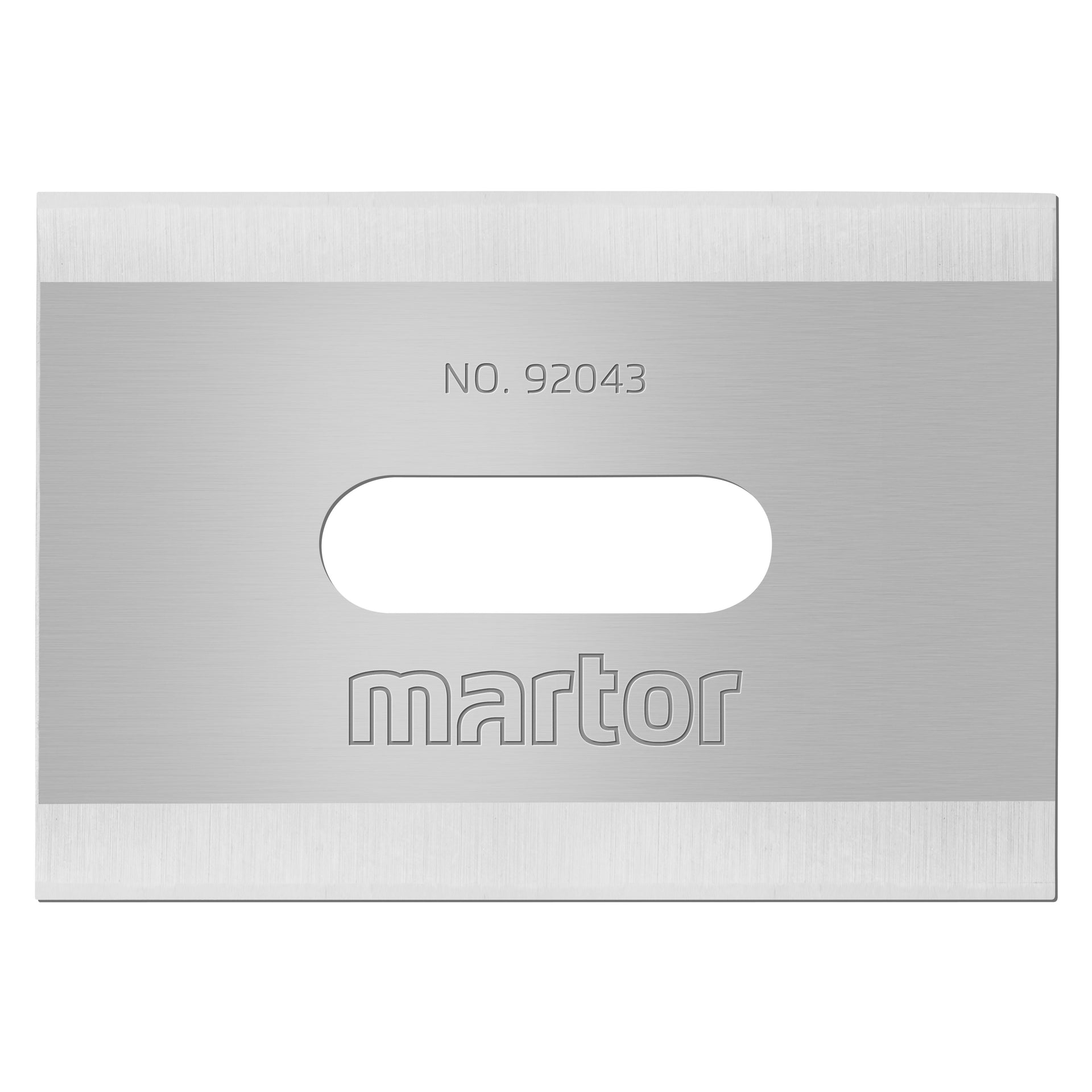 Martor - Coltello di ricambio rettangolare n. 92043 10 pezzi