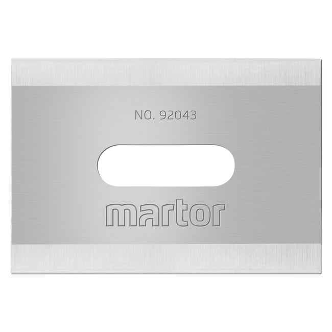 Martor - Cuchillo de repuesto rectangular núm. 92043 10 piezas