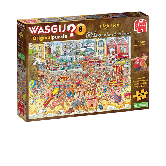 Jumbo - Puzzel wasgij retro orginal 8 vloed 1000st