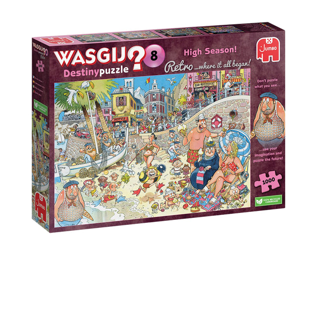 Jumbo - Puzzel wasgij retro destiny 8 hoog 1000st