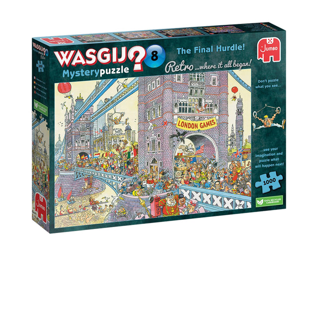 Wasgij -  Puzzel  Retro Mystery 8 Laatste Horde 1000 stukjes