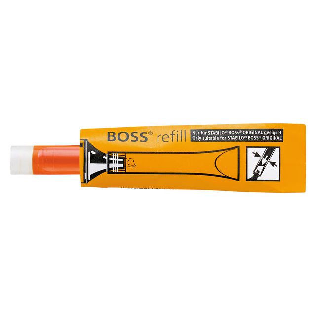 STABILO - MARKINGSTIFT INK 070/54 ORANGE | Tube A 1 pièce | 20 morceaux