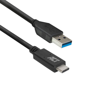 ACT -   USB 3.0 kabel, USB-A naar USB-C, 2 meter