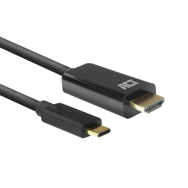 ACT - Cable ACT USB -C à HDMI 4K 60Hz 2 mètres | Sac à 1 morceau