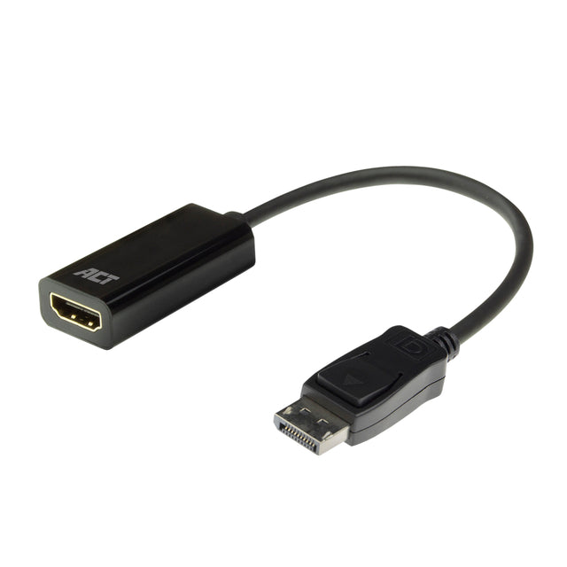 ACT - Adaptateur ACT DisplayPort à HDMI 4K 0,15 mètres