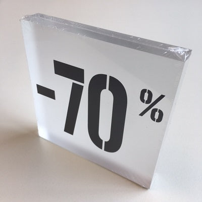 Klika - Blocco sconto acrilico -70% trasparente opaco 8 pezzi