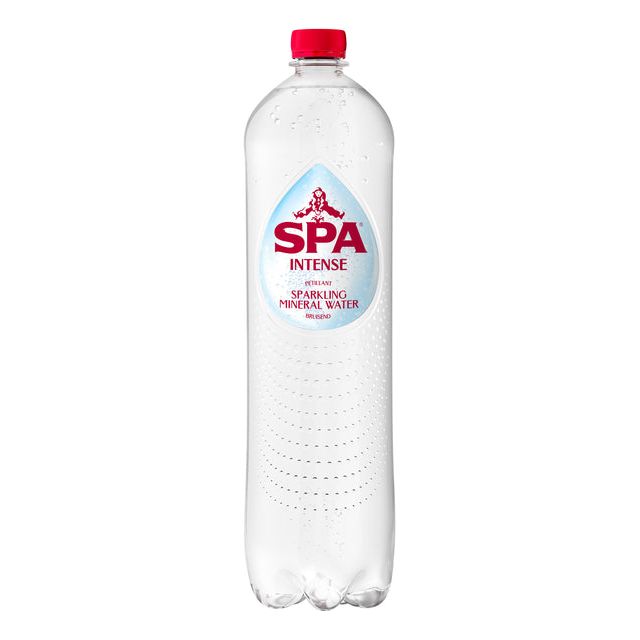 Spa intensiv - Spa intensives Wasser, 1,5 l Flasche, Packung von 6 Teilen